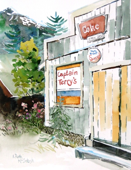 Old
                                        Shop in Hyder Alaska