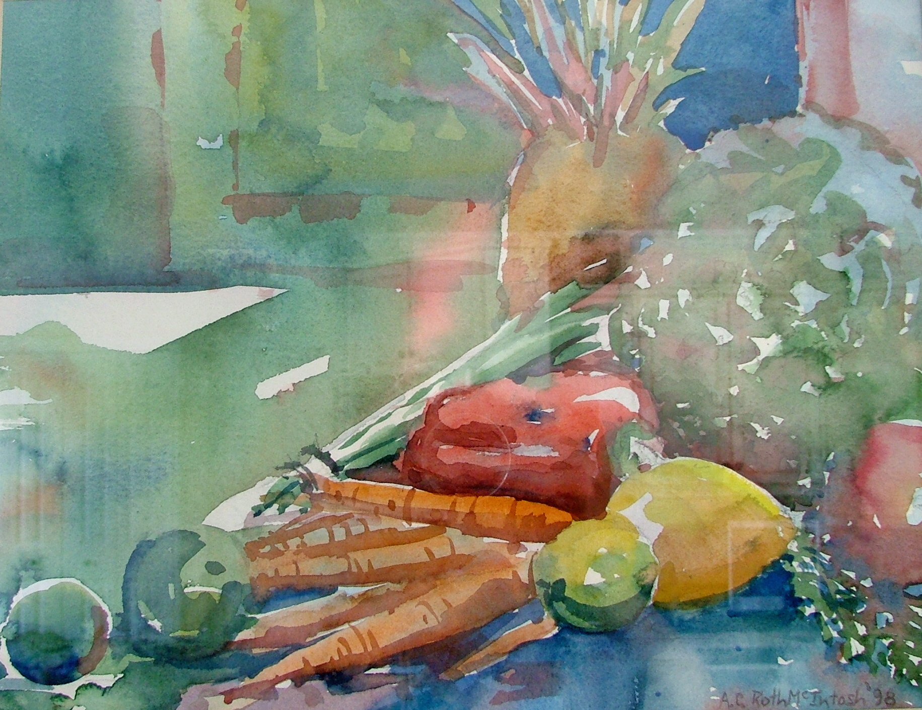 still life with food